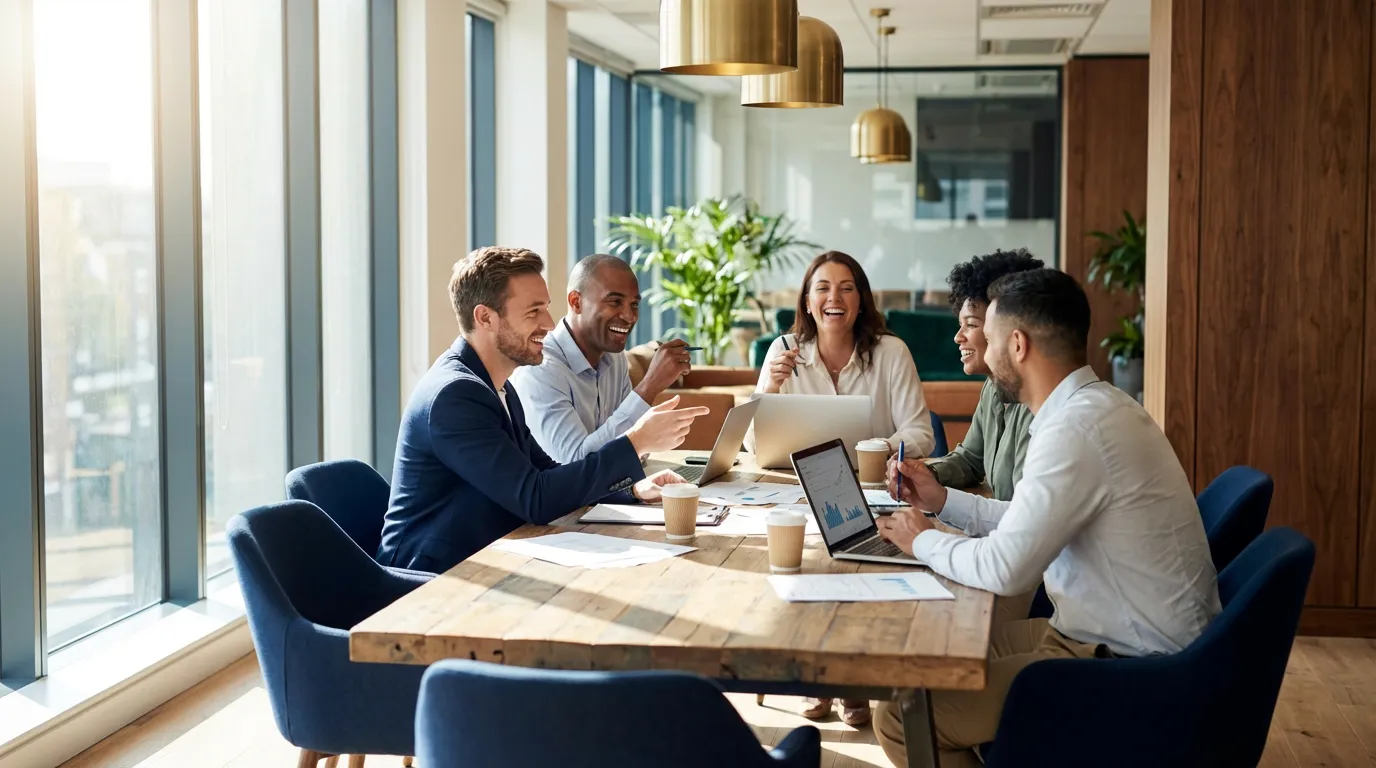 Équipe Lidiassur en réunion